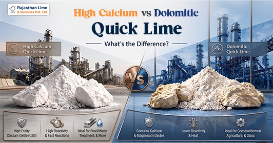 High Calcium vs Dolomitic Quick Lime: What’s the Difference?