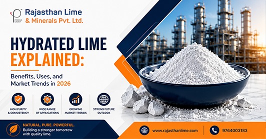 Hydrated Lime Explained: Benefits, Uses, and Market Trends in 2026