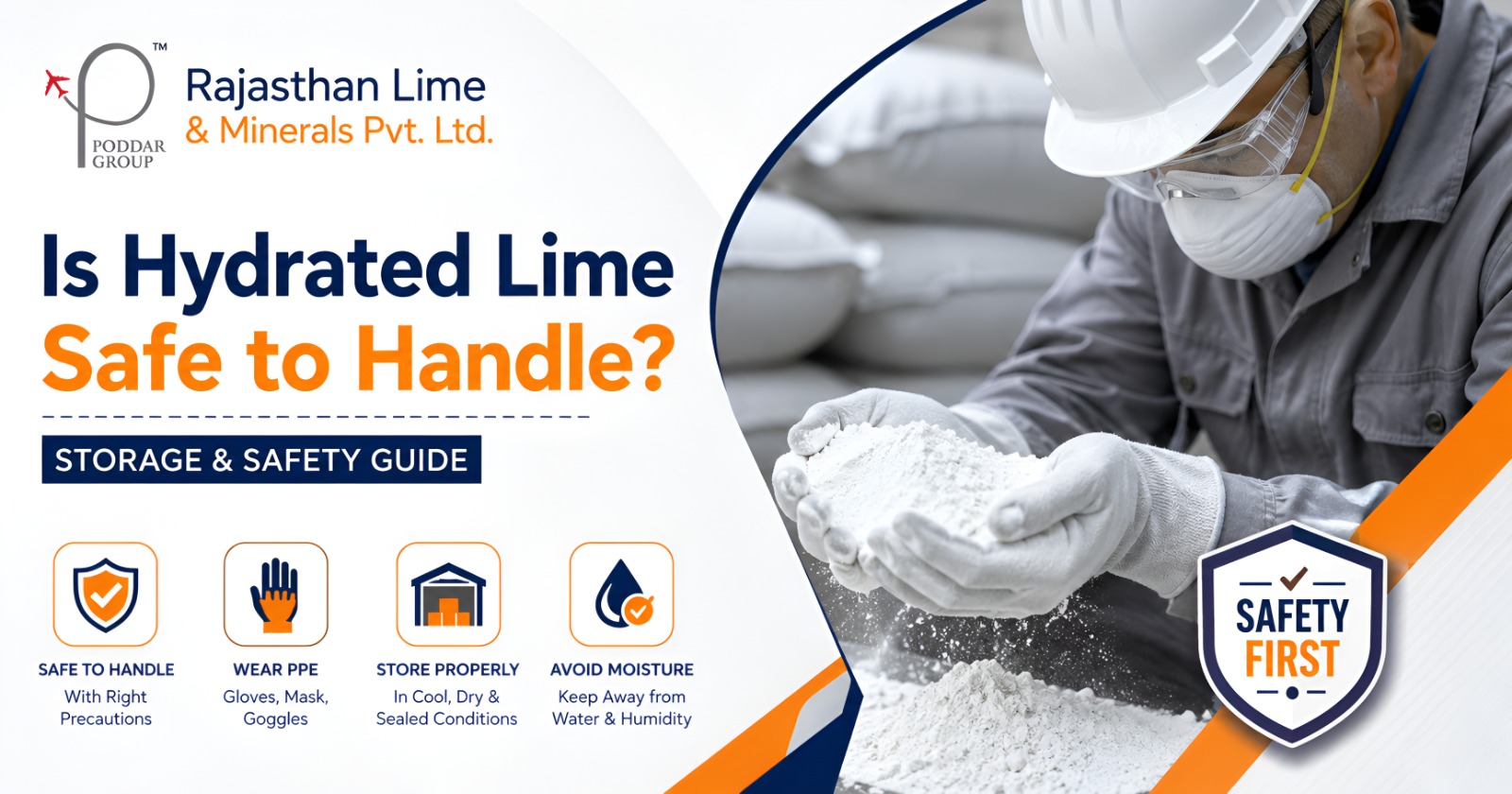 Is Hydrated Lime Safe to Handle? Storage and Safety Guide