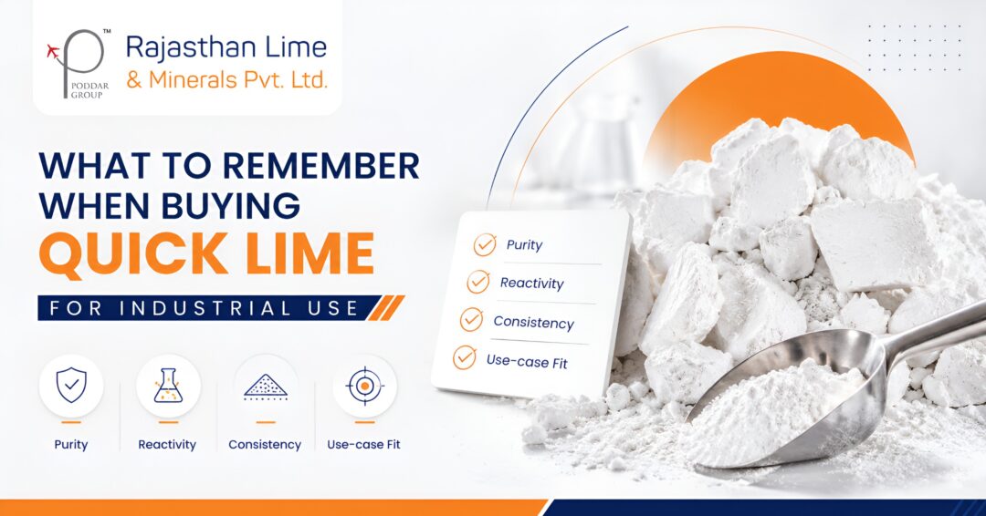 What to Remember When Buying Quick Lime for Industrial Use